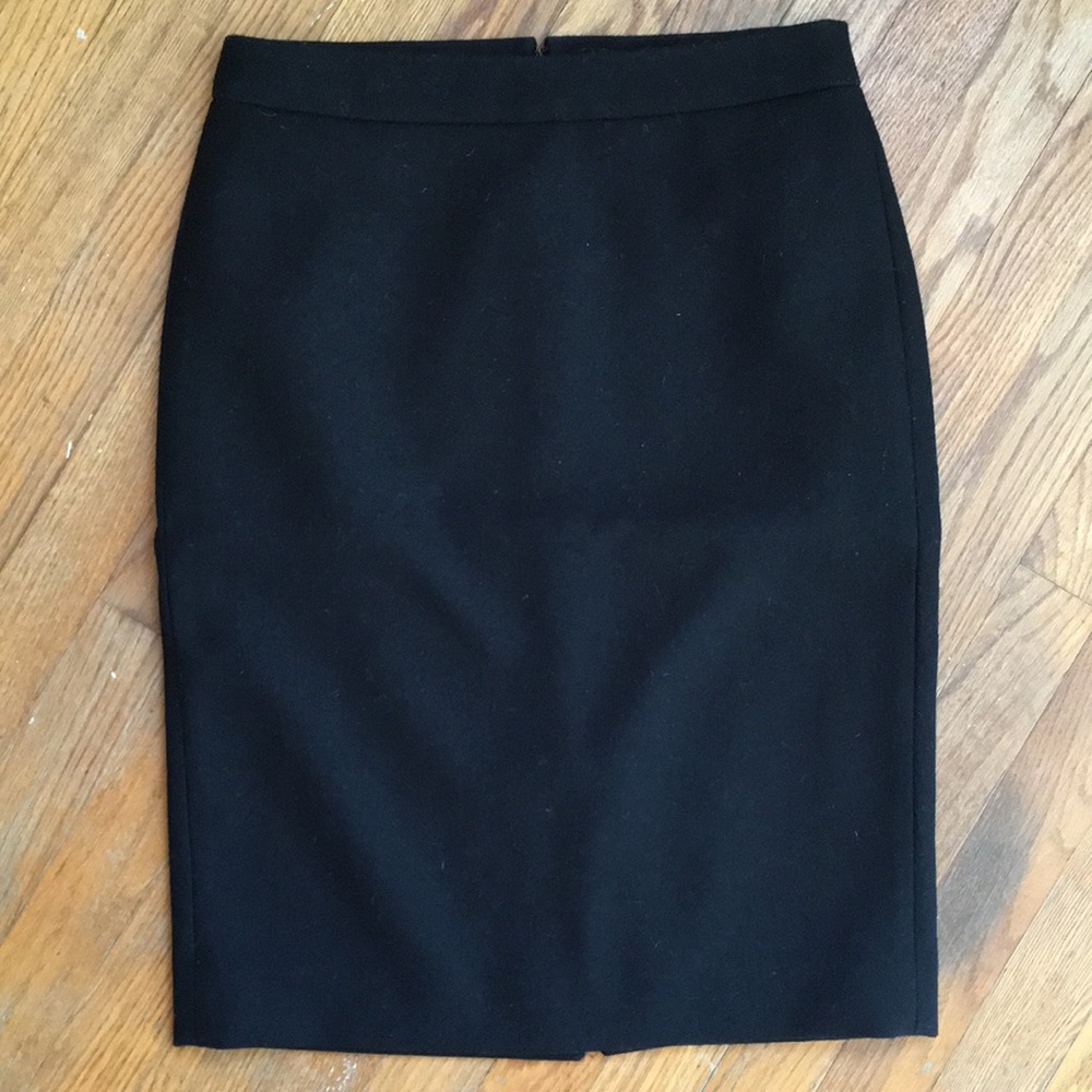 J.Crew wool pencil skirt